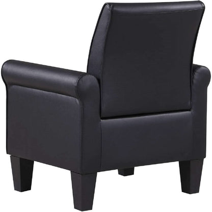 Black Accent Chair Modern Design For Living Room Furniture- ShipItFurniture- {{Product type}}
