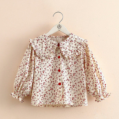 Stylish Comfort Girls Long Sleeve Tops - White 80 - shirt