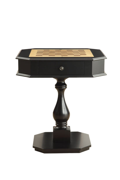 Bishop - Reversible Chess Checker Game Table With Game Tray (Chess Figures Not Included) - - Gaming Tables