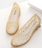 Breathable Flat Bottom Jelly Shoes - Money - shoes