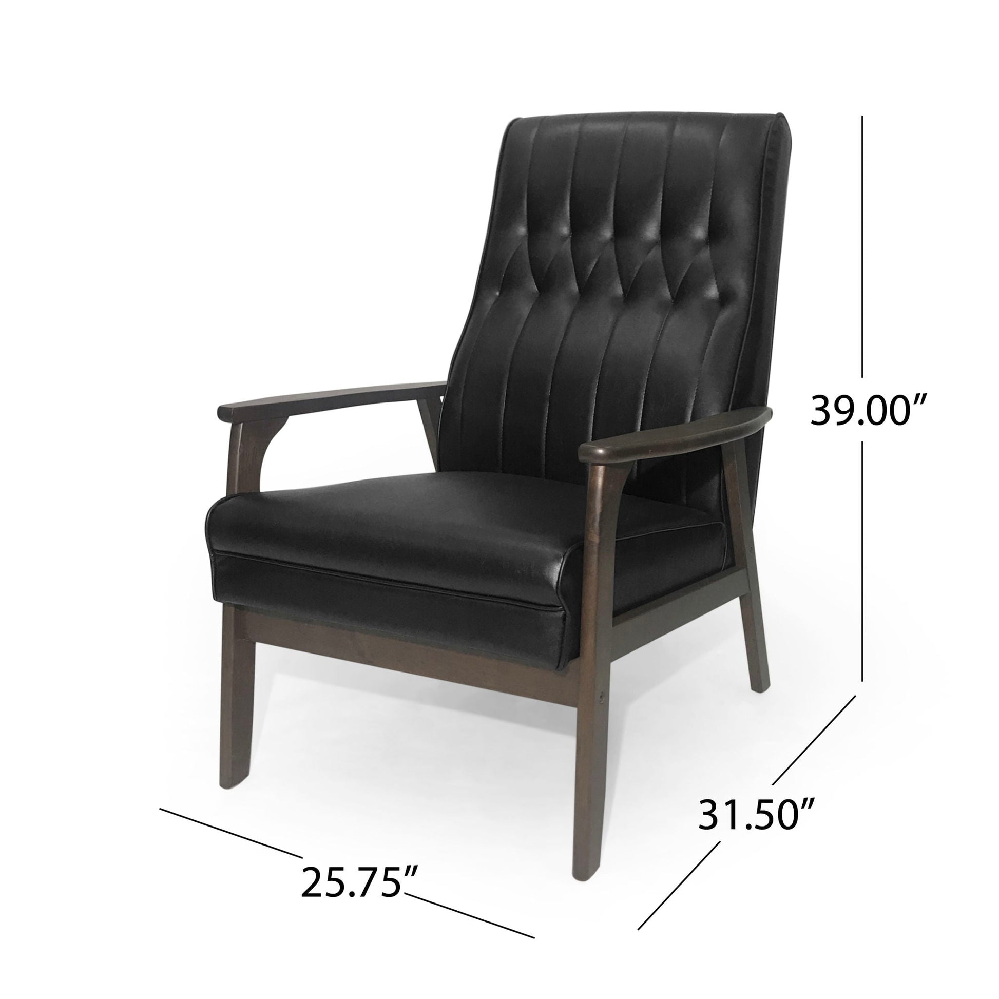 Mid Century Modern Upholstered Accent Chair- Unique Piece Furniture- {{Product type}}