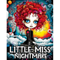 Little Miss Nightmare: A Coloring Book Featuring Cute Spooky Girls on a Mysterious Journey for Stress Relief & Relaxation - Paperback - - Books