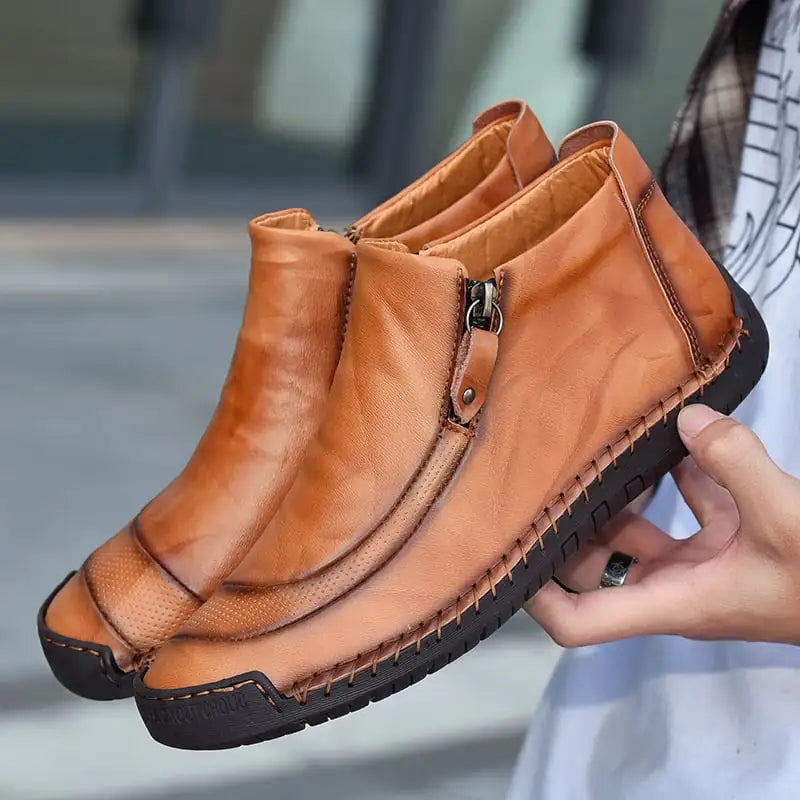 High Top Mens Driving Shoes - - shoes