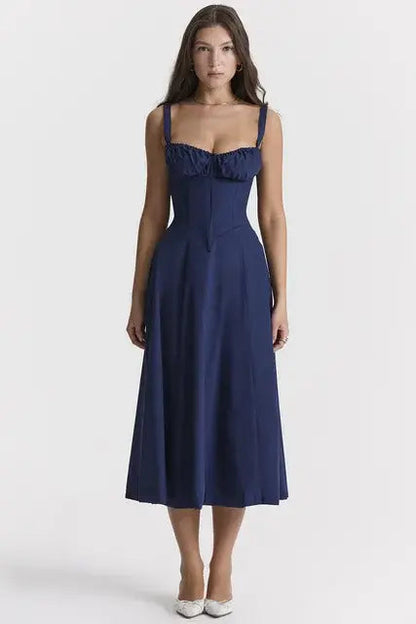 Ladies Square Neck Sundress - Kia Day Design