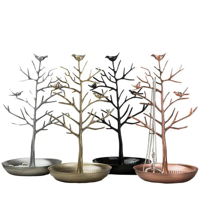 Creative Metal Jewelry Display Stand with Bird Design Kia Day Design