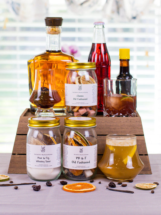 Bourbon Lover Cocktail Kit Gift Set 3-Pack - - infusion