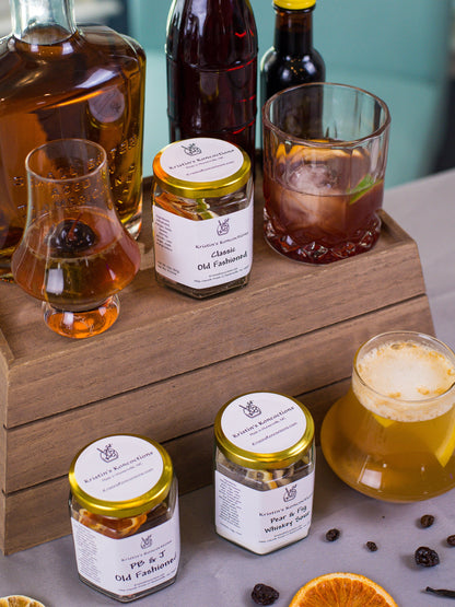 Bourbon Lover Cocktail Kit Gift Set 3-Pack - -