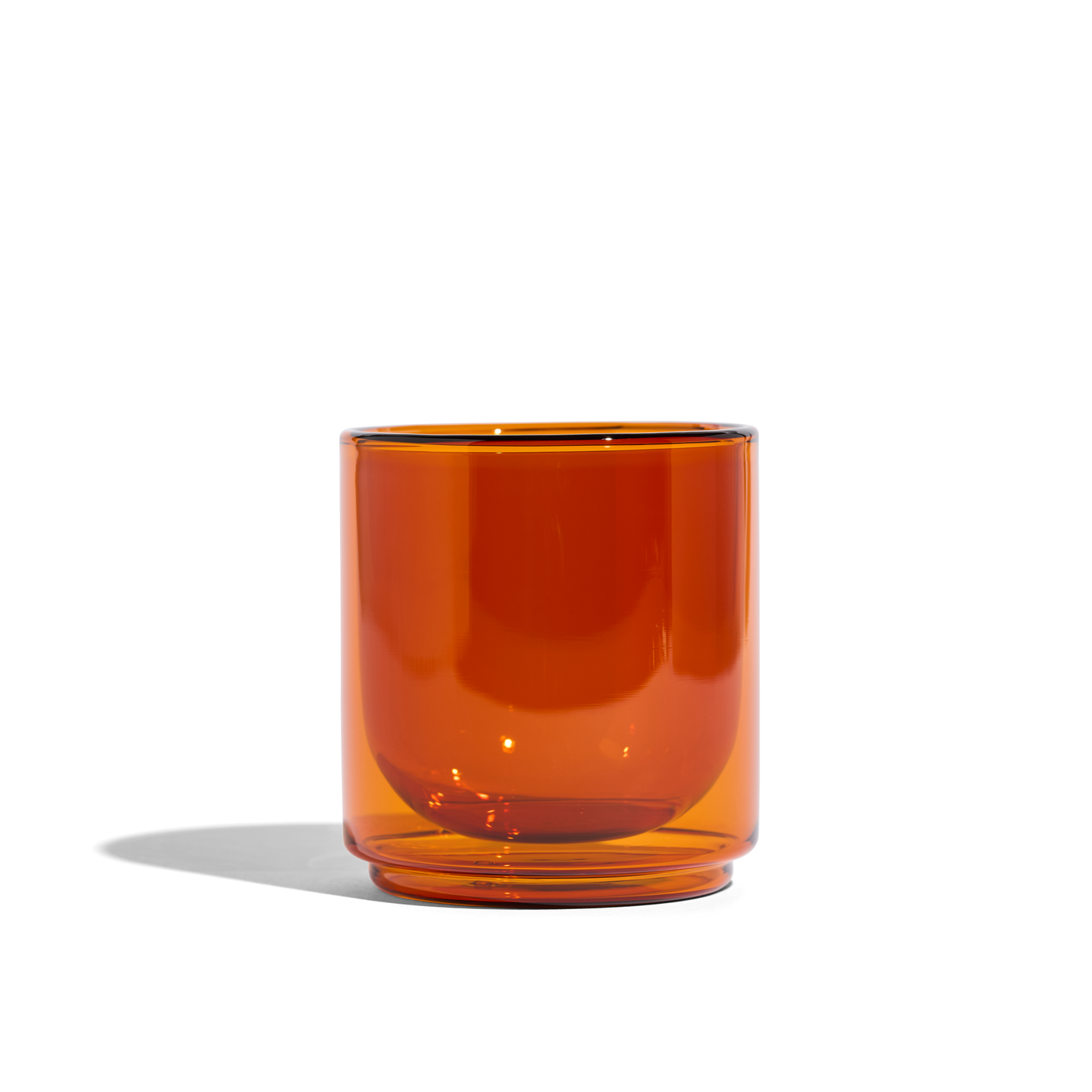 Cove 10oz Glass Tumbler - Set of 2 - Amber - -