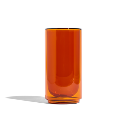 Cove 16oz Glass Pint - Set of 2 - Amber - -