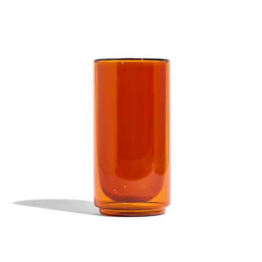 Cove 16oz Glass Pint - Set of 2 - Amber - - glassware
