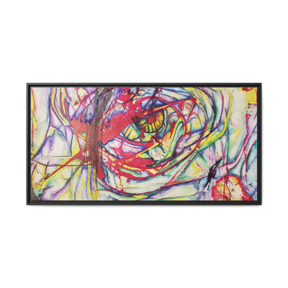 The Eye Framed Art Print - Kia Day Design