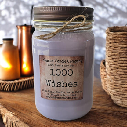 1000 Wishes Candle - - Candles & Melts