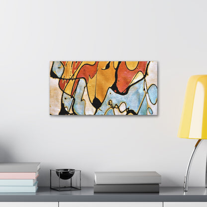 Fox Canvas Gallery Wraps 20″ x 10″ 1.25"