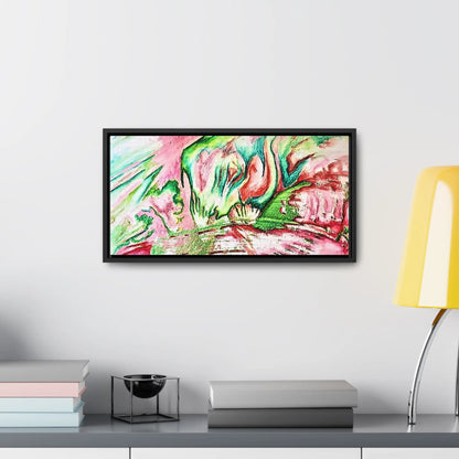 Pink Forest Gallery Canvas Wraps, Horizontal Frame