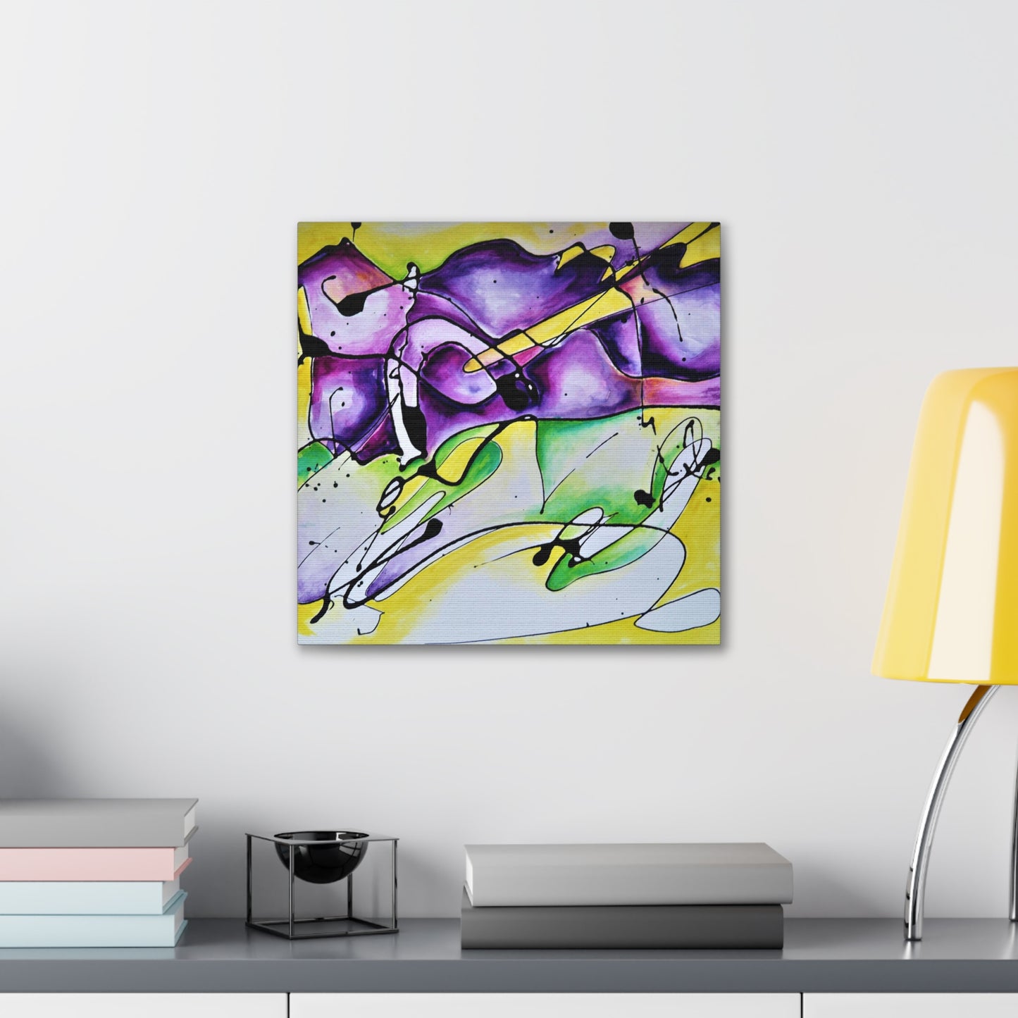 Purple Mountains Canvas Gallery Wraps