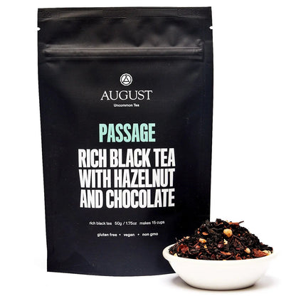 Passage - Hazelnut Chocolate Black Tea - 15 cup bag - Beverages > Teas > Black Teas