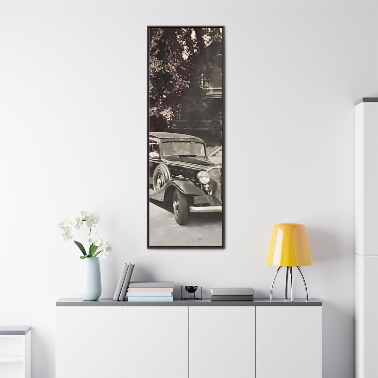 Classic Car Gallery Canvas Wraps, Vertical Frame