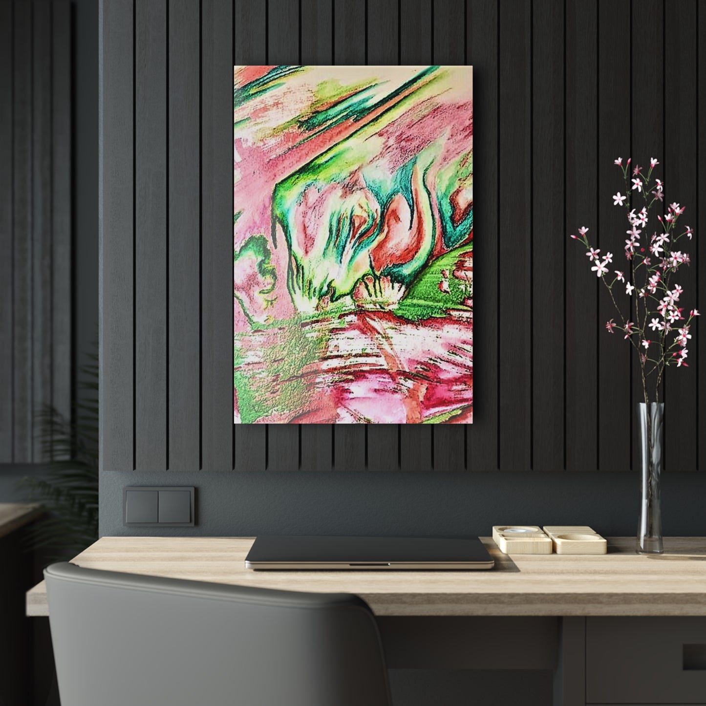 Pink Forest Acrylic Prints