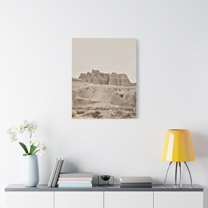 West Satin Canvas Stretched