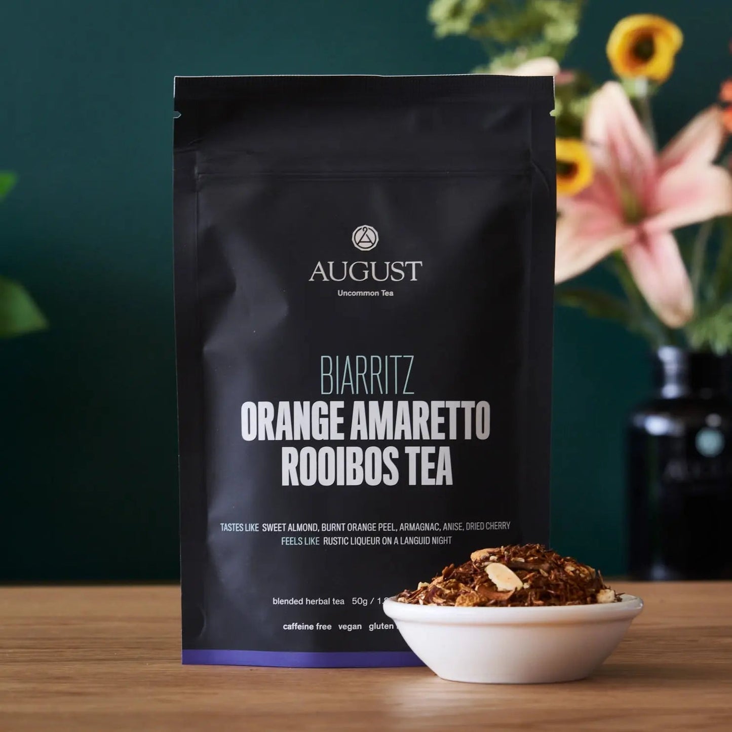 Biarritz - Orange Amaretto Rooibos Tea (Caffeine Free) - 15 cup bag - Beverages > Teas > Herbal Teas