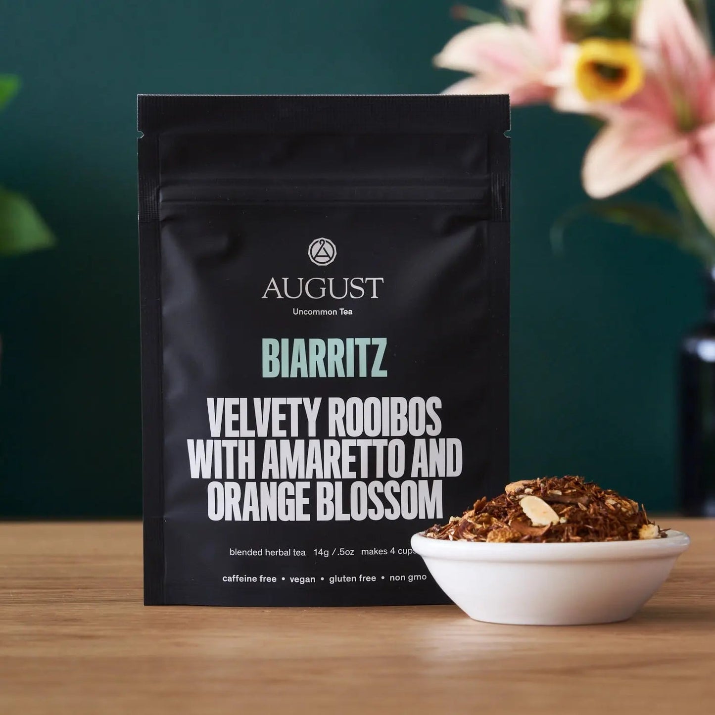 Biarritz - Orange Amaretto Rooibos Tea (Caffeine Free) - 4 cup deluxe sample - Beverages > Teas > Herbal Teas