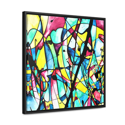 Alien Lady Gallery Canvas Wraps, Square Frame