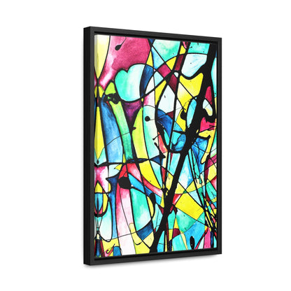 Alien Lady Gallery Canvas Wraps, Vertical Frame