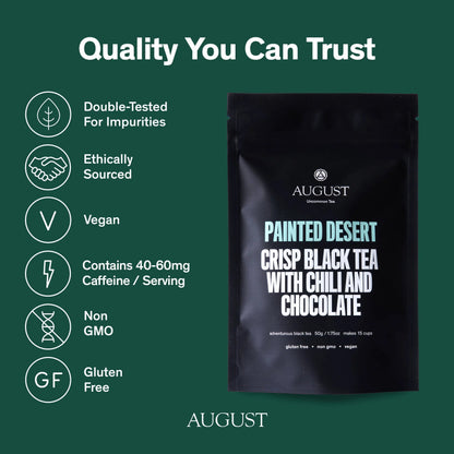 Painted Desert - Chocolate Chili Black Tea - - Beverages > Teas > Black Teas