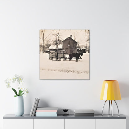 Milk Man Canvas Gallery Wraps 30″ x 30″ 1.25"