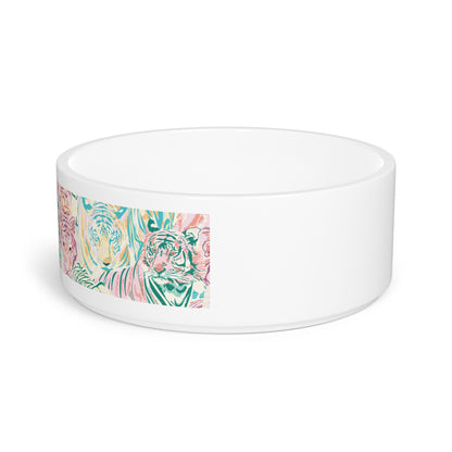 Tropical Tiger Pet Bowl - Kia Day Design