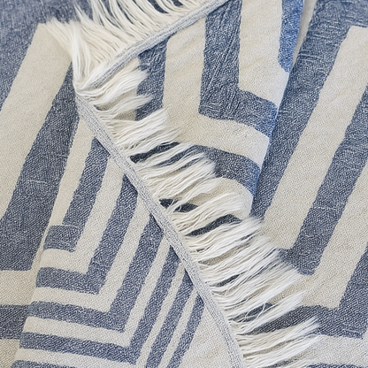 100% Cotton | Super-Soft Turkish Bath and Beach Towel - - Home