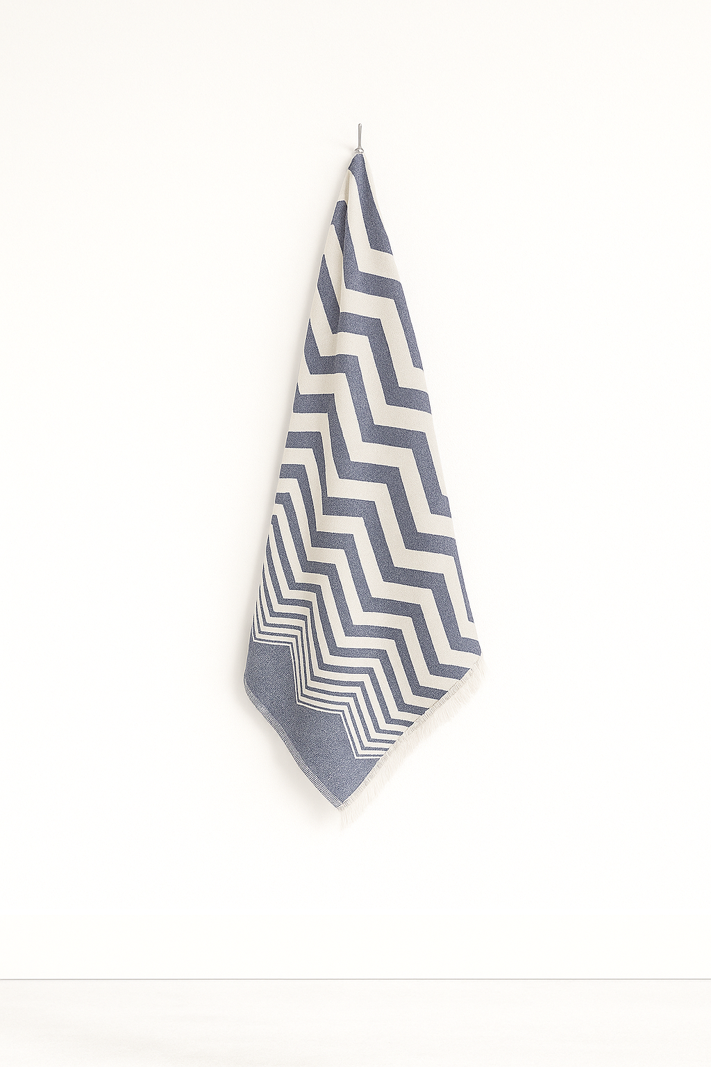 100% Cotton | Super-Soft Turkish Bath and Beach Towel - Cloud Blue - Home