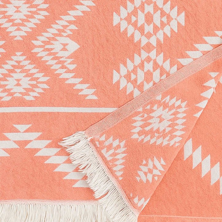 100% Cotton | Super-Soft Turkish Bath and Beach Towel - - Home
