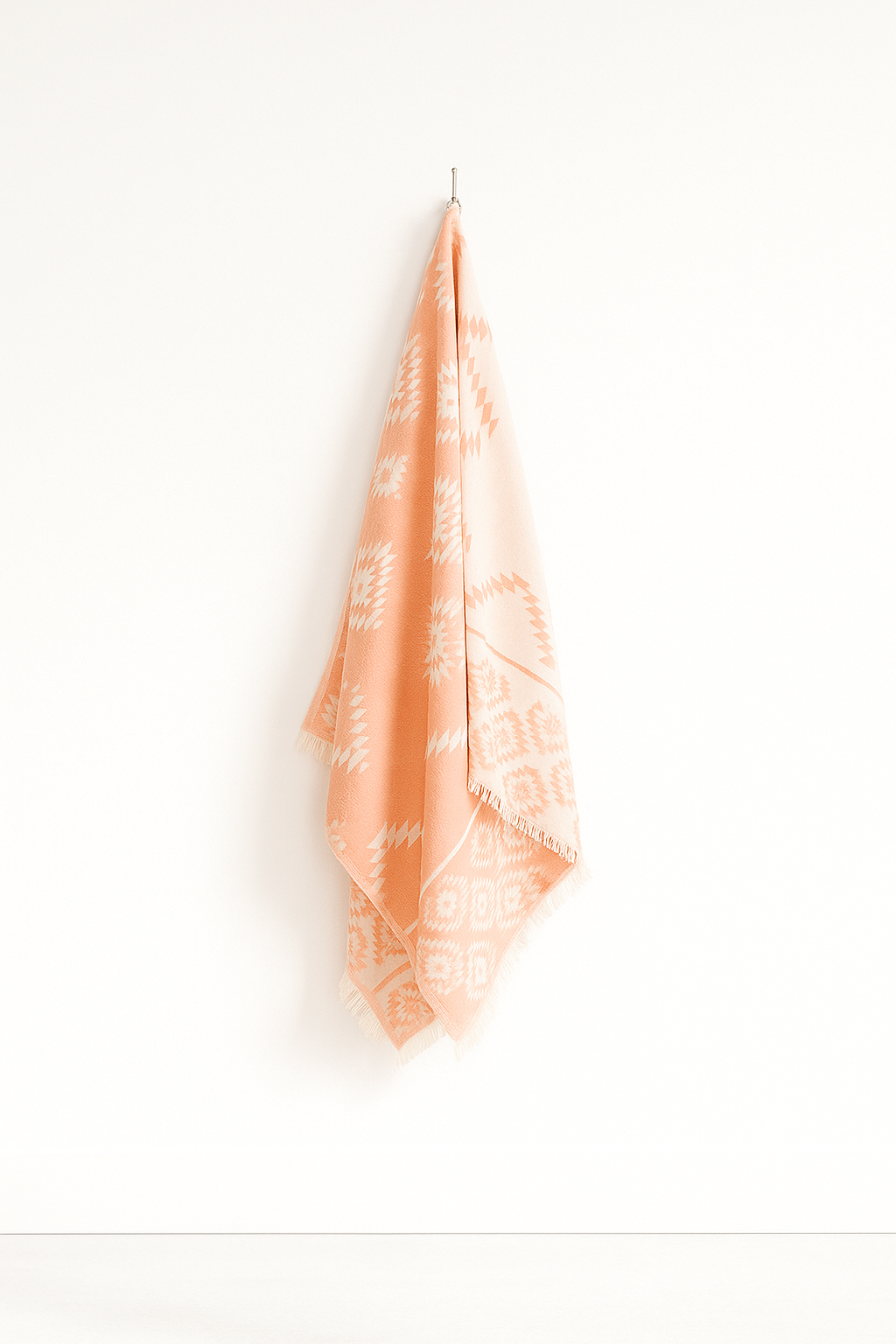100% Cotton | Super-Soft Turkish Bath and Beach Towel - Blush Orange - Home