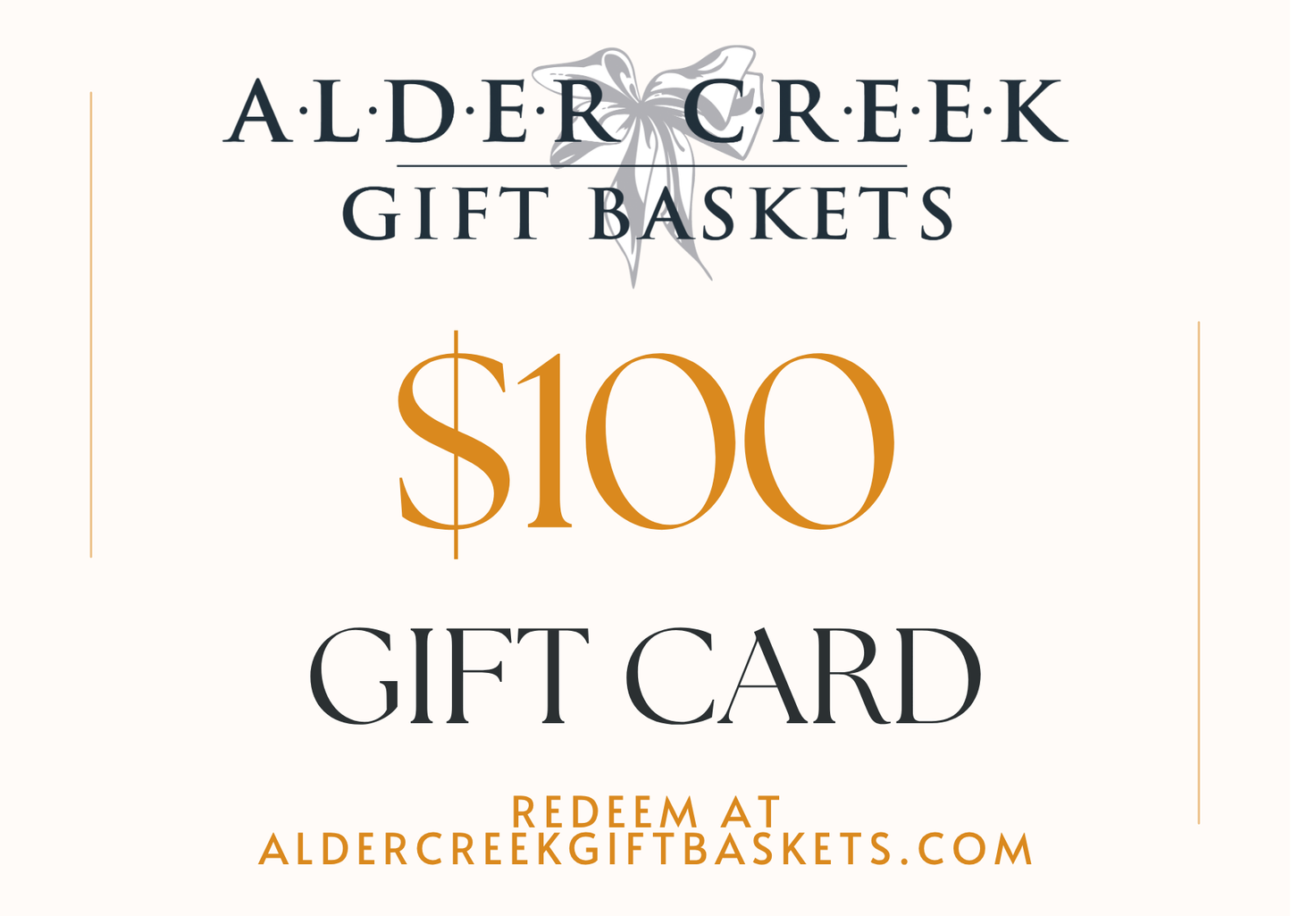 Alder Creek Gift Baskets Gift Card- Alder Creek Gift Baskets- {{Product type}}
