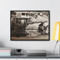Concrete Worker Gallery Canvas Wraps Horizontal Frame 24″ x 18″ Black Premium Gallery Wraps (1.25″)