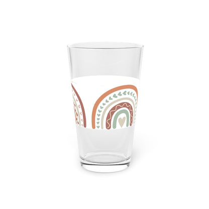 Boho Rainbow Pint Glass - Kia Day Design