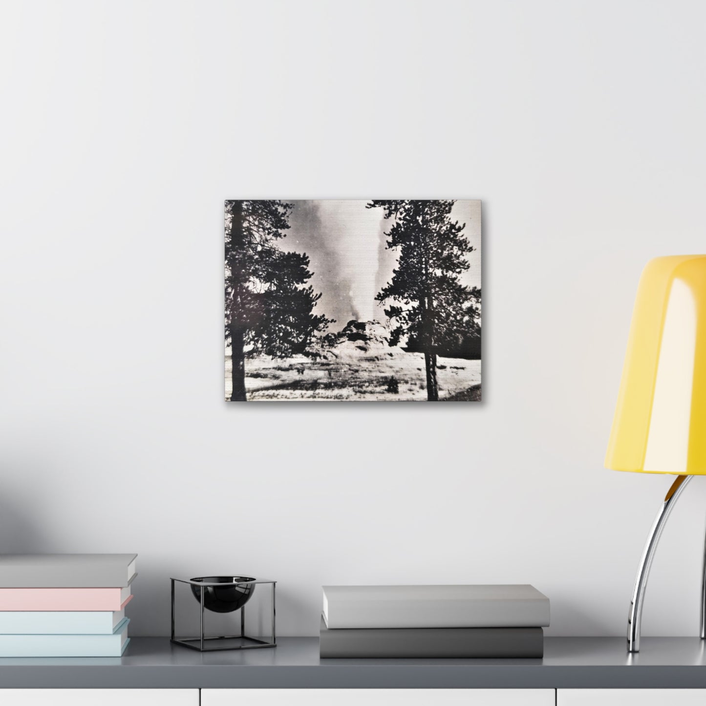 Castle Geyser Yellowstone Canvas Gallery Wraps