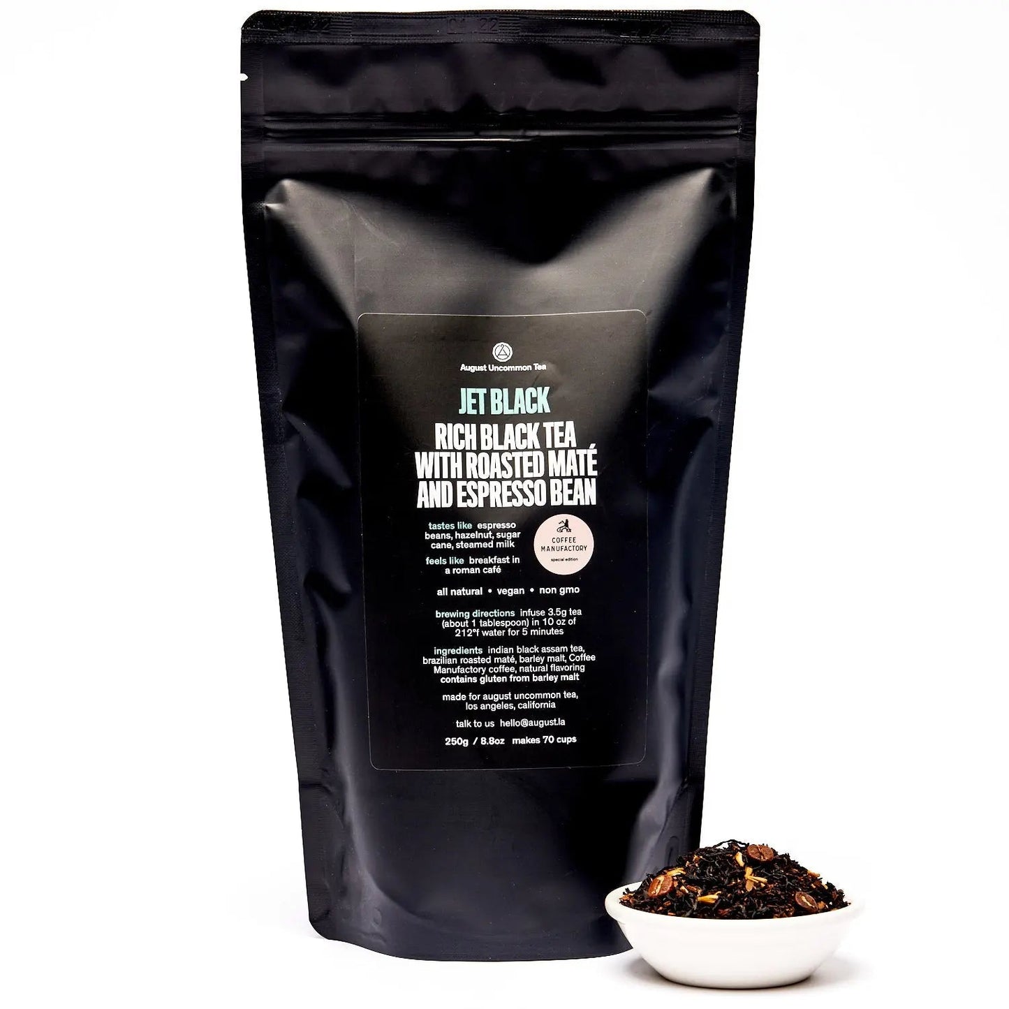 Jet Black - Roasty Coffee Black Tea - 70 cup bag - Beverages > Teas > Black Teas