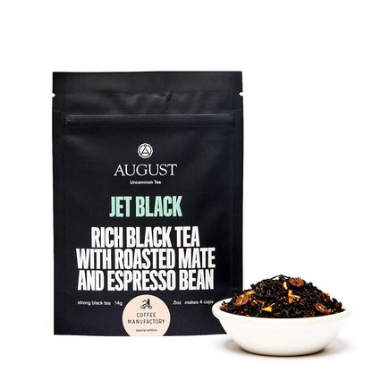 Jet Black - Roasty Coffee Black Tea - 4 cup deluxe sample - Beverages > Teas > Black Teas