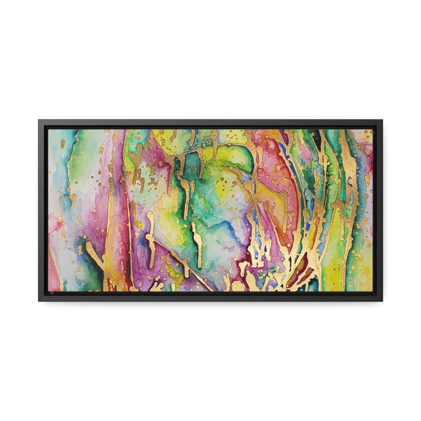 Acid Face Gallery Canvas Wraps, Horizontal Frame