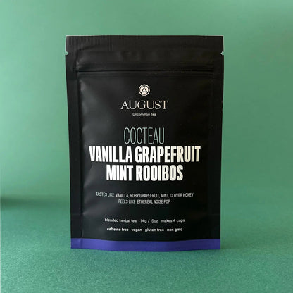 Cocteau - Vanilla Grapefruit Mint Rooibos Tea (Caffeine Free) - 4 cup deluxe sample - Beverages > Teas > Herbal Teas