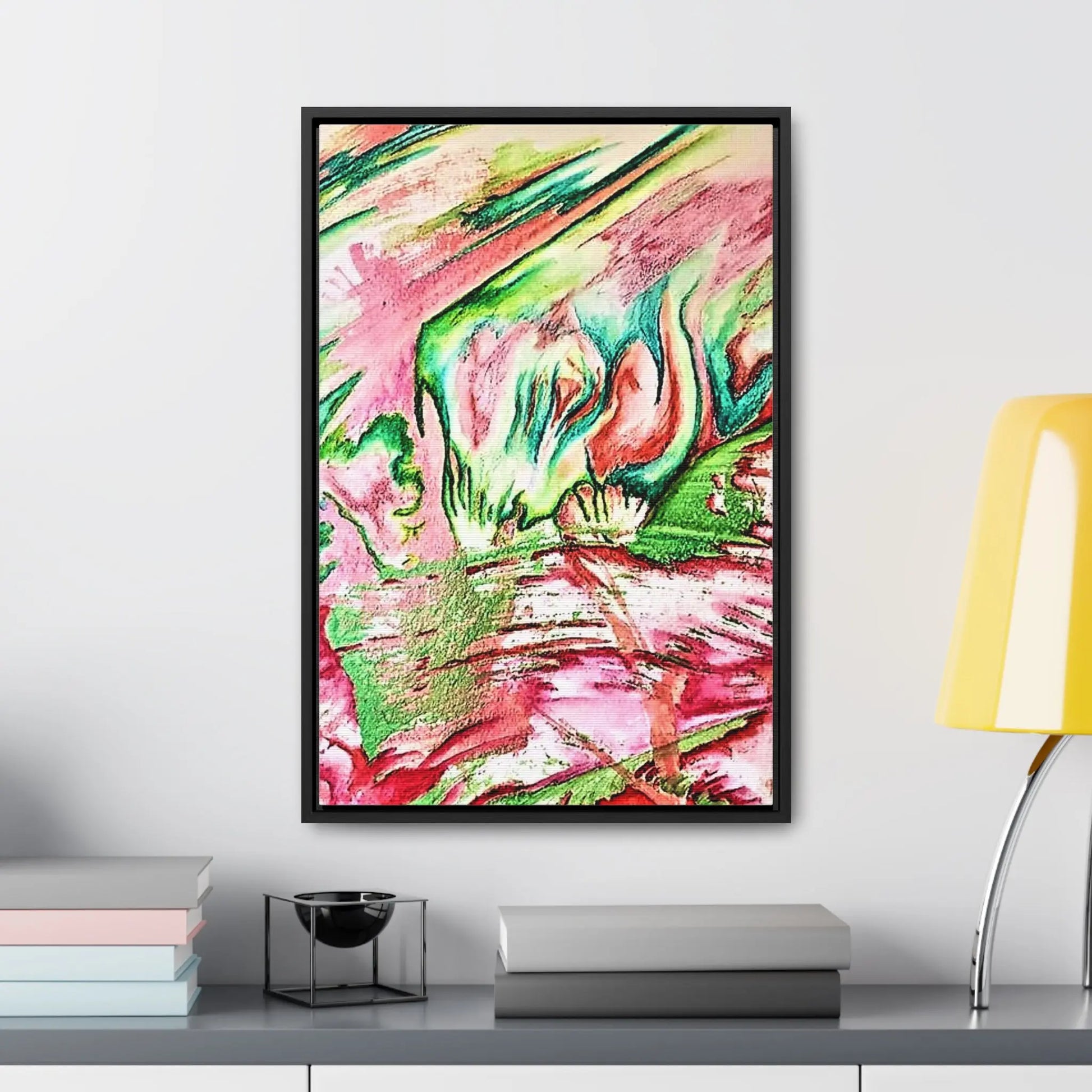 Pink Forest Gallery Canvas Wraps, Vertical Frame