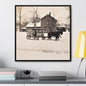 Milk Man Gallery Canvas Wraps Square Frame 24″ x 24″ Premium Gallery Wraps (1.25″)