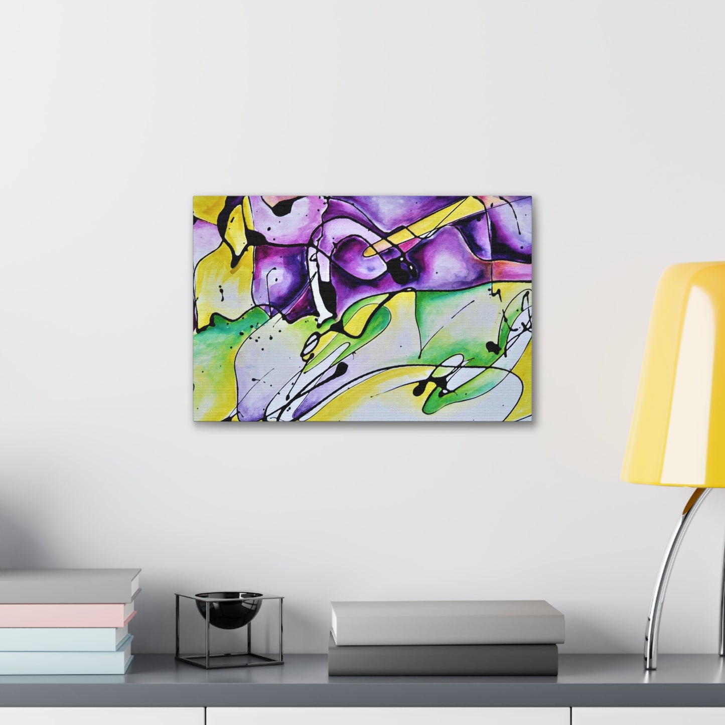 Purple Mountains Canvas Gallery Wraps