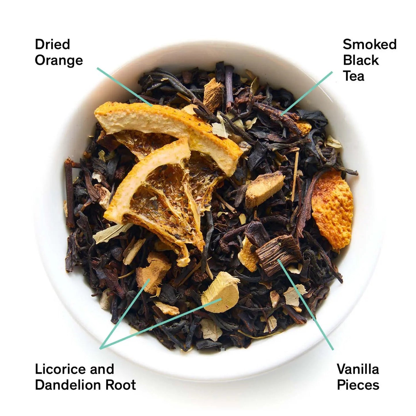Mood Indigo - Smoky Orange Vanilla Black tea - - Beverages > Teas > Black Teas