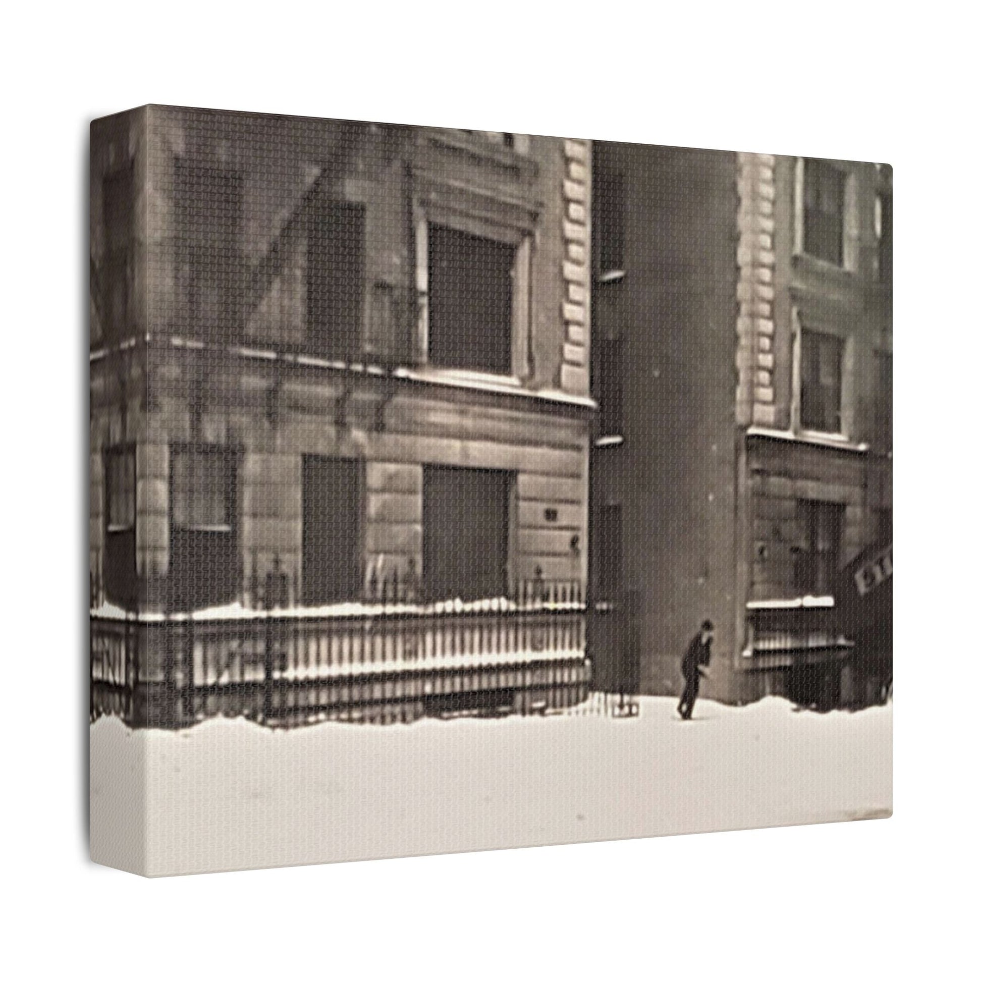 430 W 119th St New York Satin Canvas Stretched