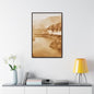 San Gabriel Dirt Fill Dam #1 Gallery Canvas Wraps, Vertical Frame Printify
