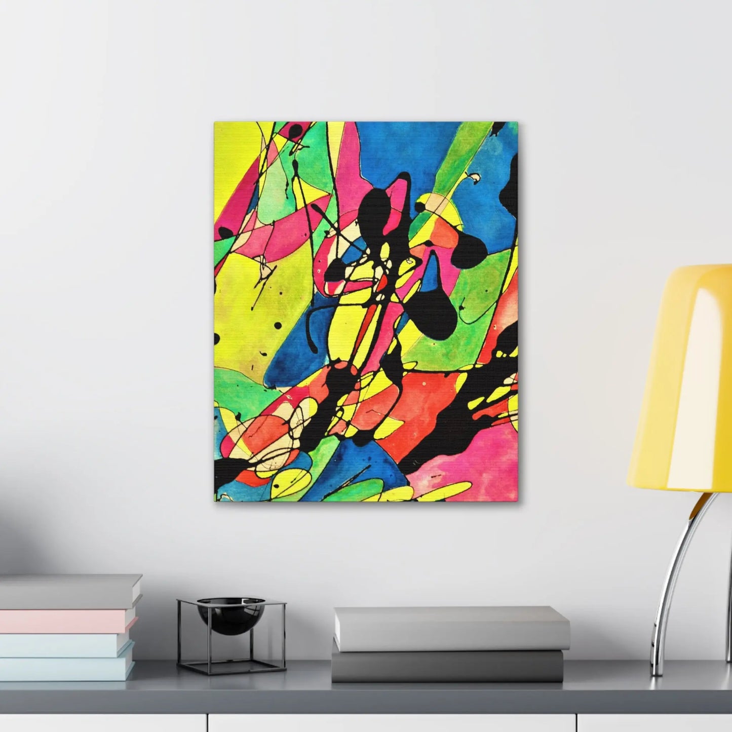 Exploding Earth Canvas Gallery Wraps 16″ x 20″ 1.25"