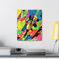 Exploding Earth Canvas Gallery Wraps 16″ x 20″ 1.25"